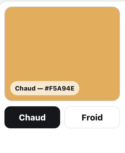 Chaud froid LCH